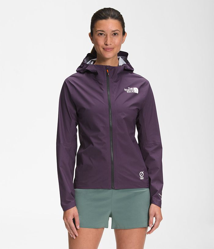The North Face Flight Lightriser FUTURELIGHT™ Womens Rain Jacket Dark Purple 268915-VWU